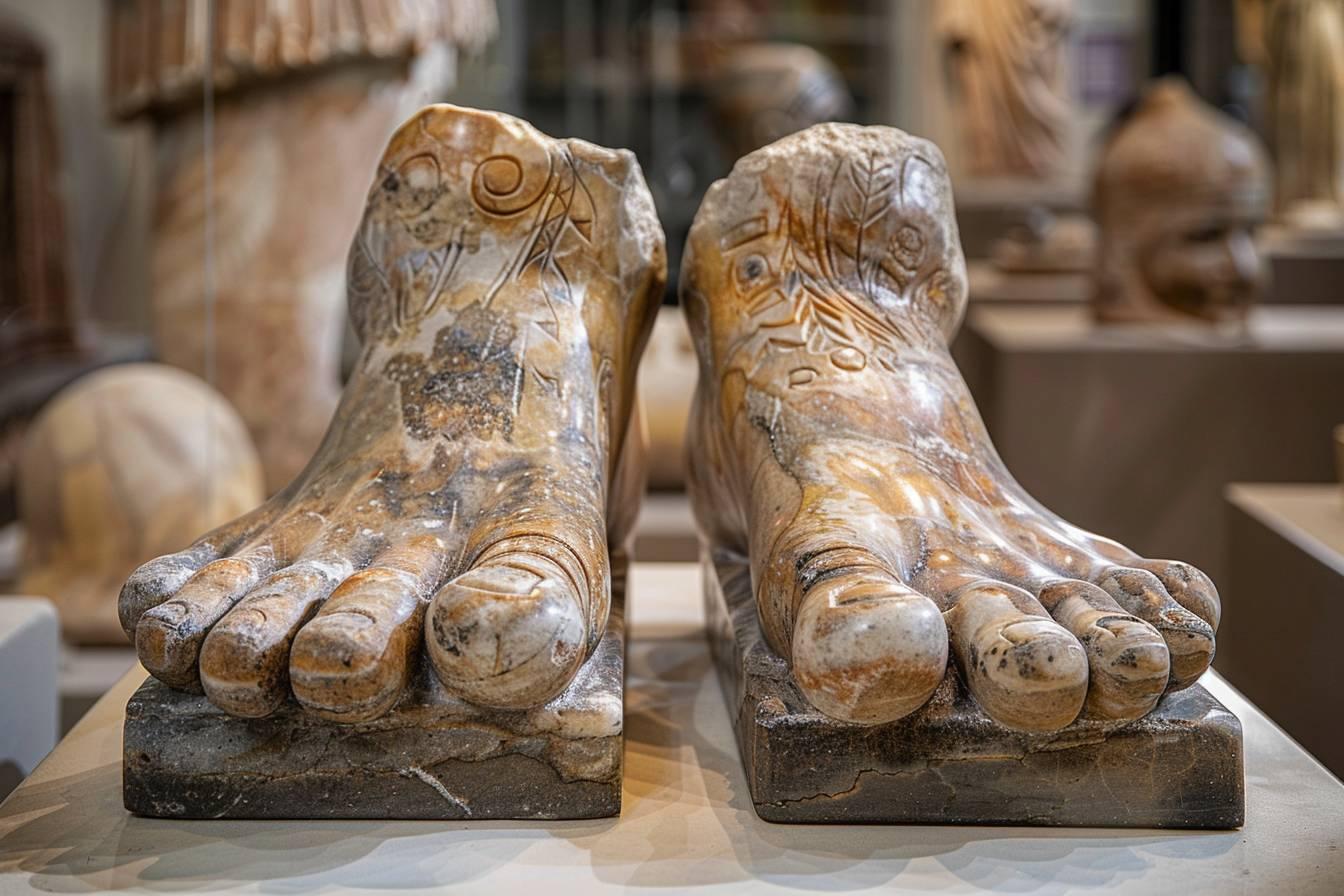 Les pieds grecs : caractéristiques, mythologie et influence sur l'art antique et moderne