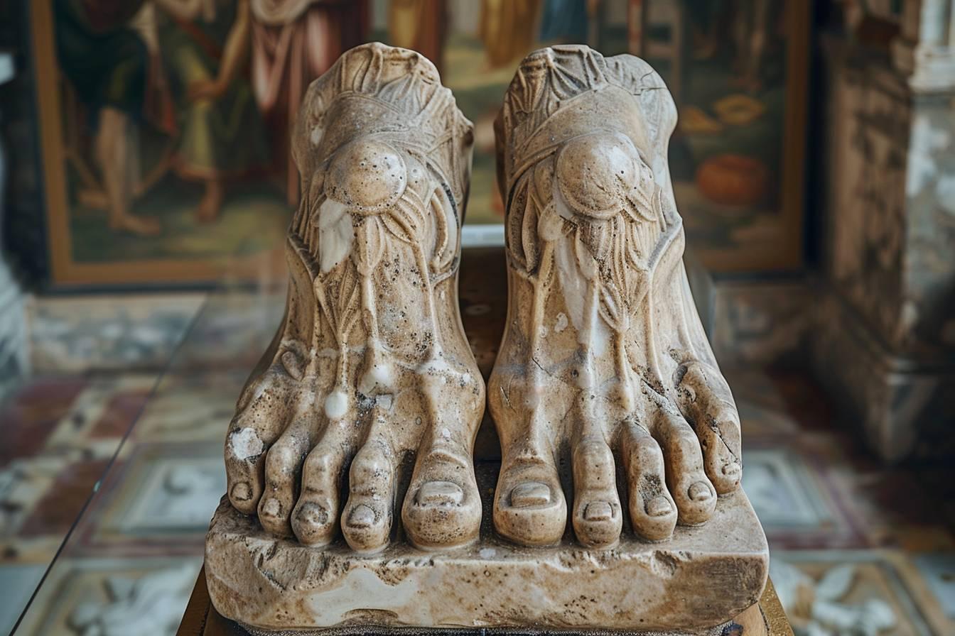 Les pieds grecs : caractéristiques, mythologie et influence sur l'art antique et moderne