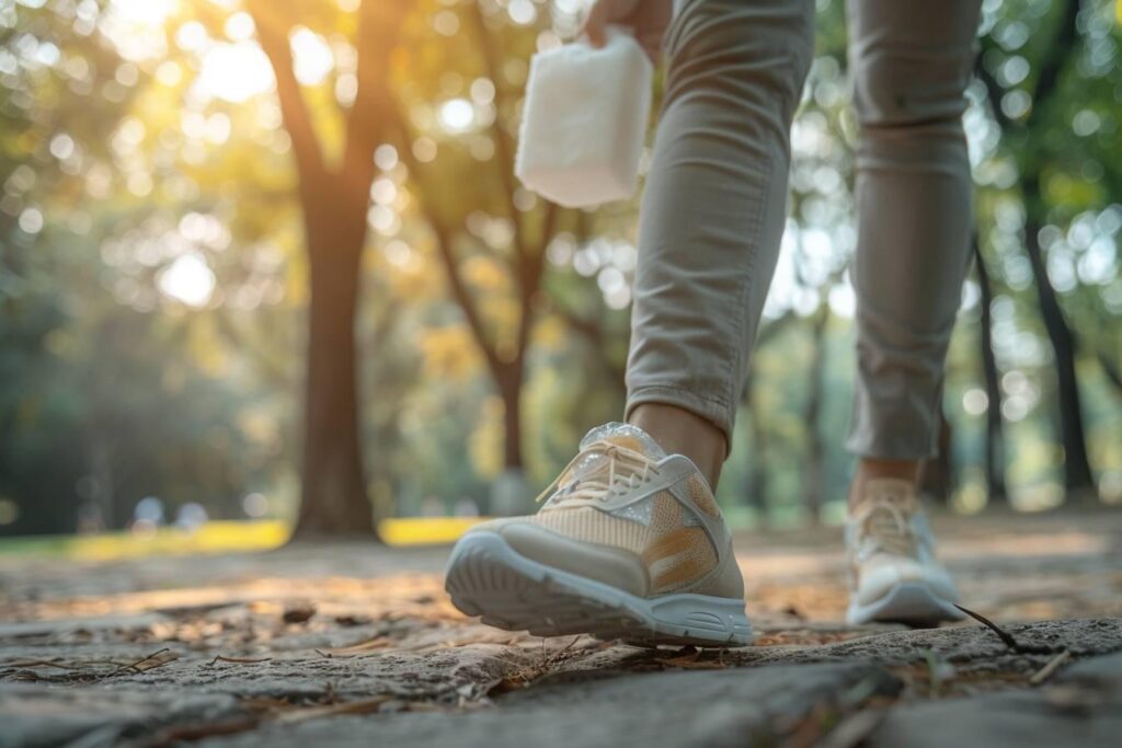 Marcher avec une épine calcanéenne : conseils et solutions pour soulager la douleur au talon